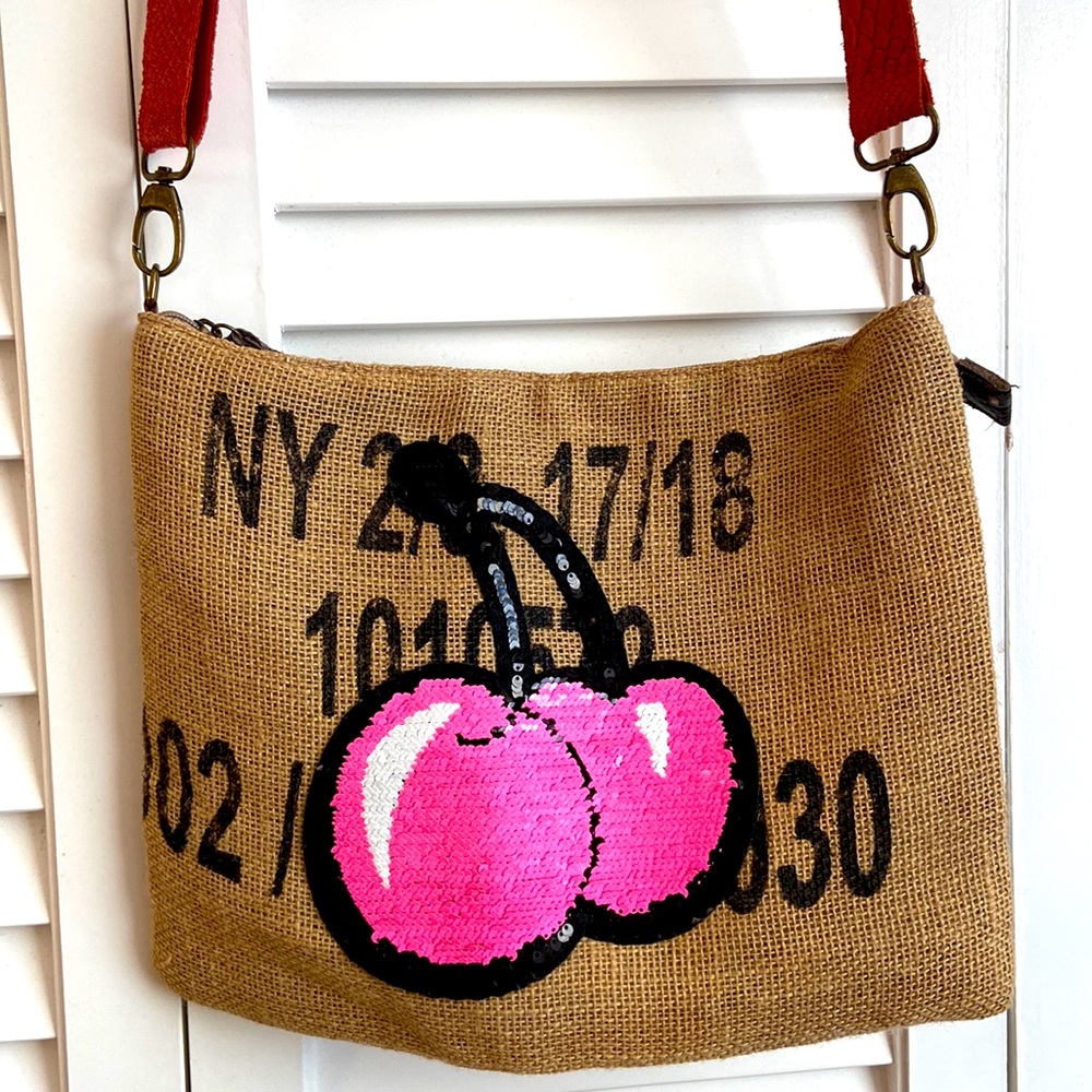 Crossbody bag coffee bag purse
